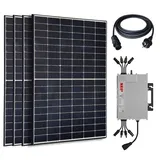 Balkonsolaranlage Solaranlage 1660/1600W Wechselrichter drosselbar auf 800 W - Bild 1 von 7