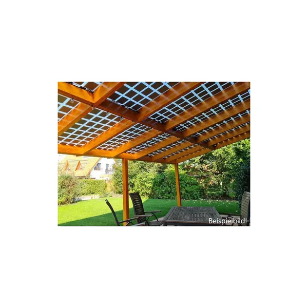 PV-Terrasse Unterkonstruktion Holz