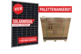 1 Palette 37 Stck. Solar Module 415 W black Frame 172,6 x 113,4 x 3 cm - Bild 1 von 4