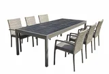 Jet-Line Solar Gartentisch 450 W Modul 6 St&uuml;hle & 800 W Wechselrichter - Bild 1 von 8