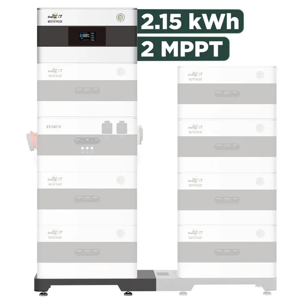 SunEnergyXT Plus (bis 17,2 kWh) Konfigurator 1760 Wp mit BK215 / 2,15 kWh / Trina 440 Wp bifazial / 4 Module