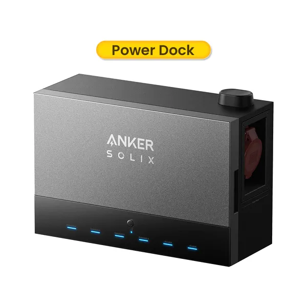 Anker SOLIX Solarbank Power Dock, Multisystem, by Powerness