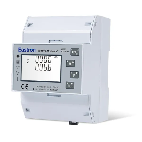 EASTRON SDM630-MODBUS-MID V3 100A Smart Meter 3-phasig für z.B. Deye, Growatt Wechselrichter (Neue Generation)
