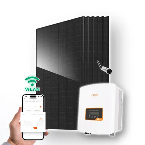 3000W Solaranlage | Solis Wechselrichter inkl. WLAN-Stick & 6x 500W JA Solar Module