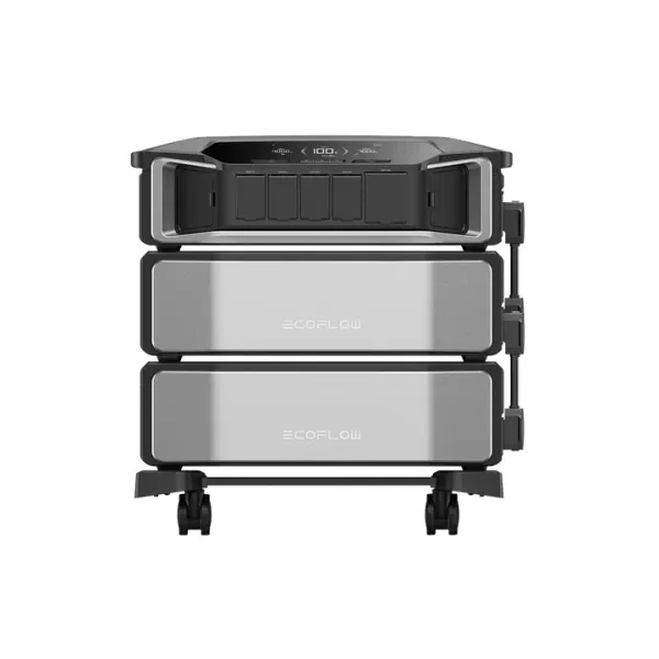 EcoFlow DELTA Pro Ultra Set mit 2 Zusatzbatterien - 12 kWh Speicher