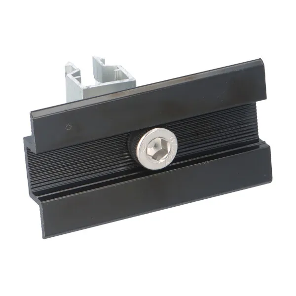 Modulmittelklemme Klick ALU schwarz 28-35 mm für PV-Module