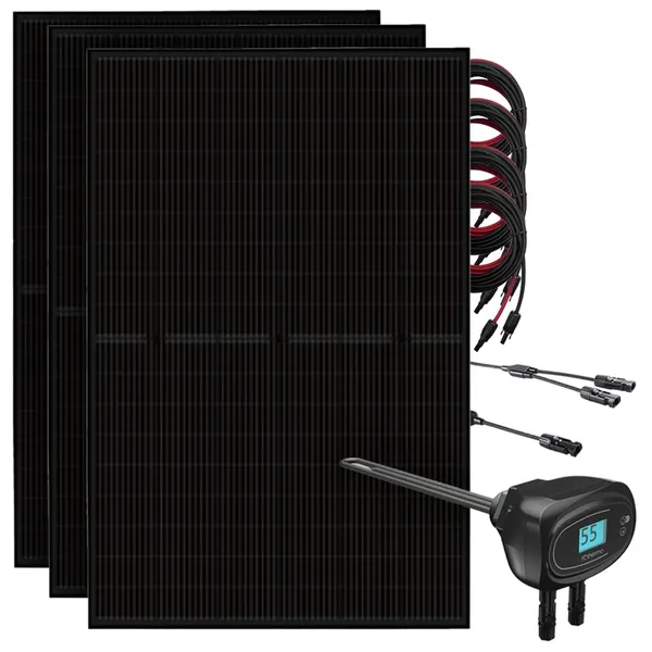 1350W Solaranlage mit Fothermo Heizstab für Warmwasserboiler