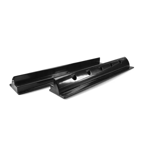 Offgridtec© 55cm Spoiler schwarz Solar Dachhalterung Heavy Duty
