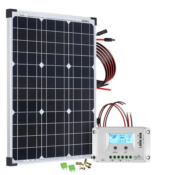 basicPremium-S 50W Solaranlage 12V