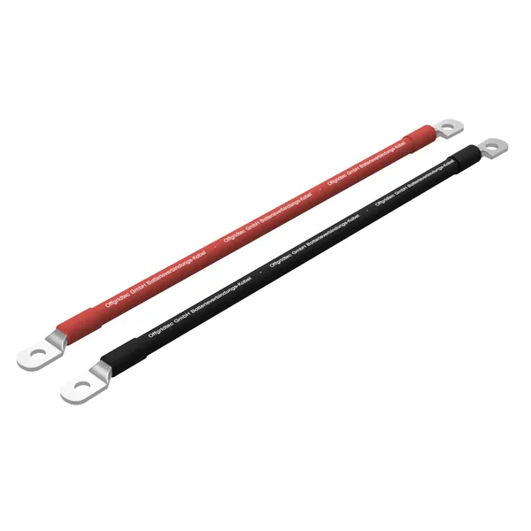 Offgridtec® 1m Batteriekabel 35mm² beidseitig M8 Ösen