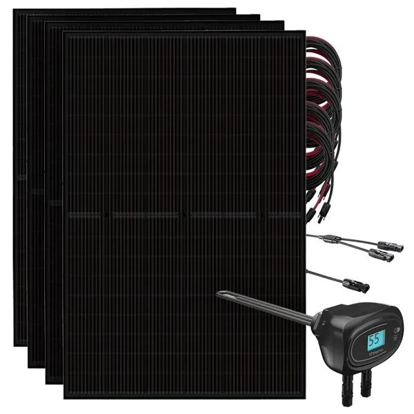 1800W Solaranlage mit Fothermo Heizstab für Warmwasserboiler