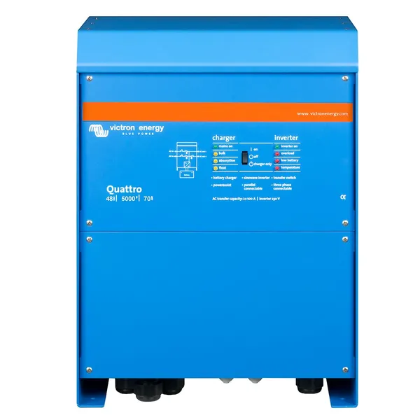 Victron Quattro 48/5000/70-100 48V 230V 4000W Sinus Wandler 70A Batterielader