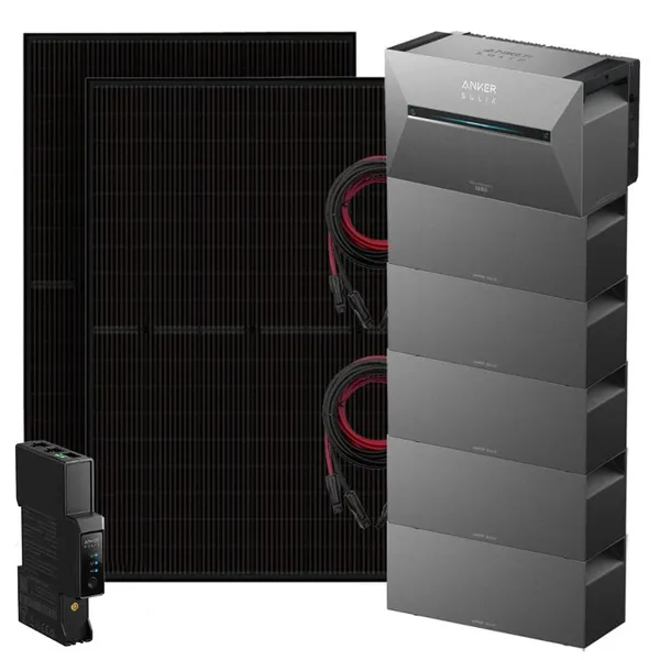 Anker 900W Solix 3 Balkonkraftwerk inkl. 16,13kWh Speicher E2700 BP2700 & Stromzähler
