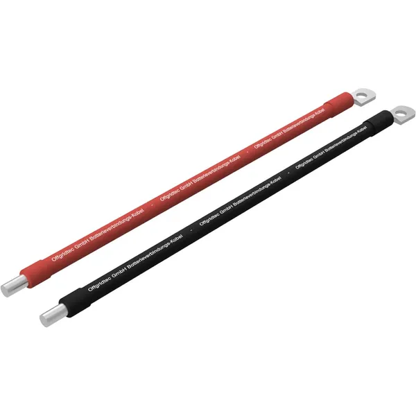 Offgridtec® 2m Batteriekabel 10mm² M8 Terminal zu Schraubklemmenanschluss