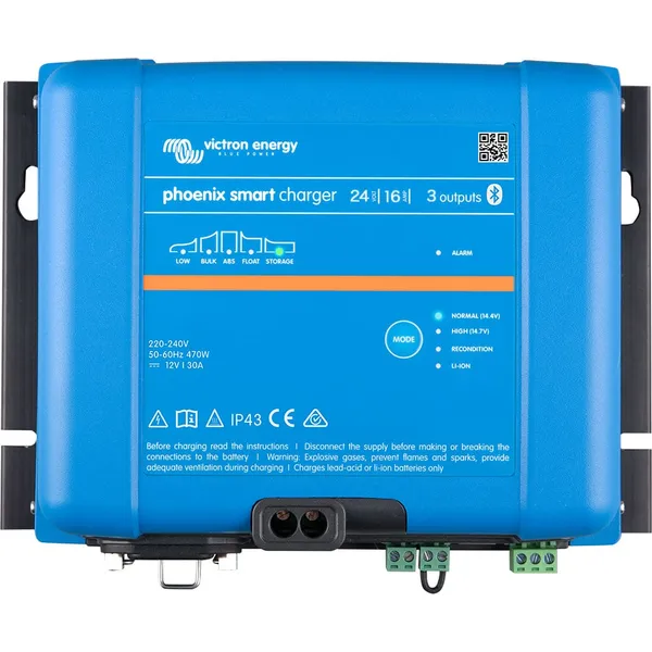 Victron Phoenix Smart IP43 Charger 24/16(3) 230V