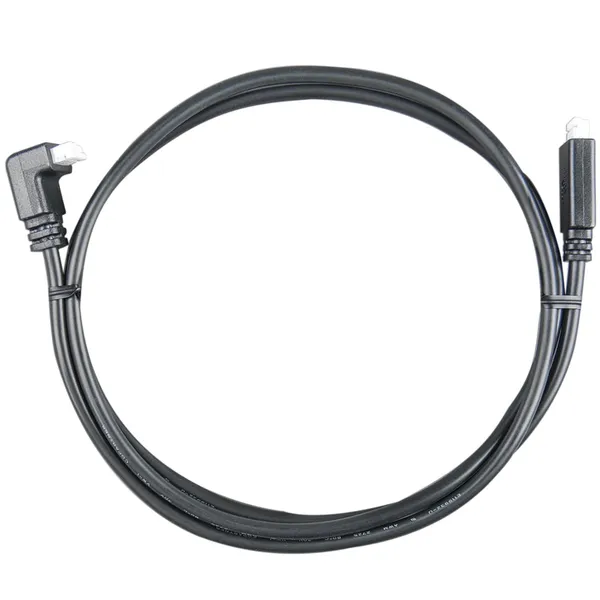 Victron VE.Direct Kabel (mit abgewinkeltem Stecker auf einer Seite) 0,3m